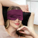 Adjustable Silk Sleep Mask (Bordeaux) Pure Silk Boutique
