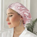 Silk Bonnet with Ribbons (Pink) Pure Silk Boutique Switzerland