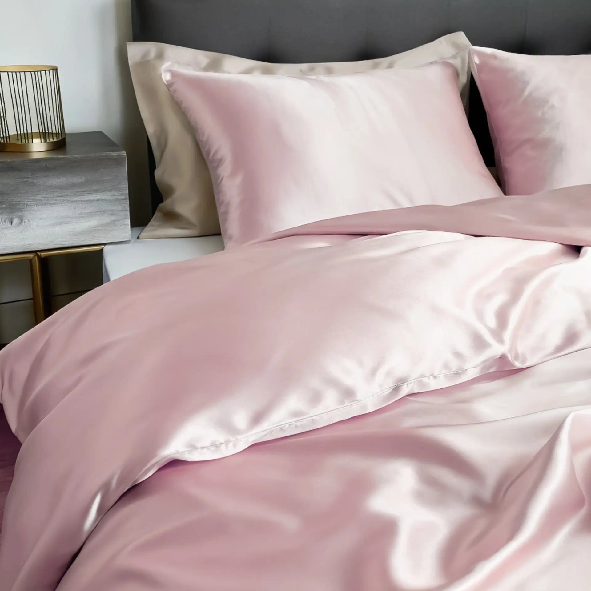 Silk bedding Silk Duvet Cover (Pink) buy in Swiss Silk Boutique psboutique.ch