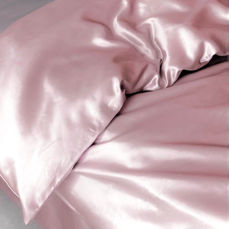 Silk duvet cover Pink buy in Switzerland Pure Swiss Boutique