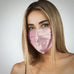 Silk Face Mask Pink Pure Silk Boutique