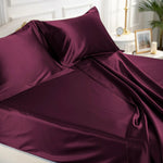 drap-housse-en-soie-pour-matelas-parure-de-li.jpg Drap-housse en soie pour matelas | Parure de lit en promotion en Suisse - Drap-housse en soie (Bordeaux) - PSBoutique.ch - <p><strong>Drap-housse...