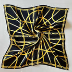 silk-scarf-final-sale-50-black-amp-gold.jpg Silk Scarf | Final Sale -50% | Black & Gold with Chains Pattern - Silk Scarf in Black & Gold with Chains pattern - PSBoutique.ch - <p class="...