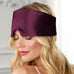 Silk Sleep Mask (Bordeaux) Adjustable Fit, Gentle on Skin, Totally Dark % Sale | psboutique.ch