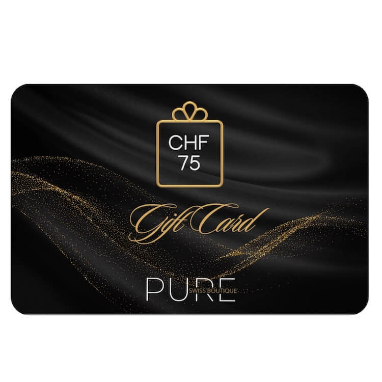 Gift Card 100% Silk Pillowcases, Accessories, Bedding in Switzerland Pure Swiss Boutique