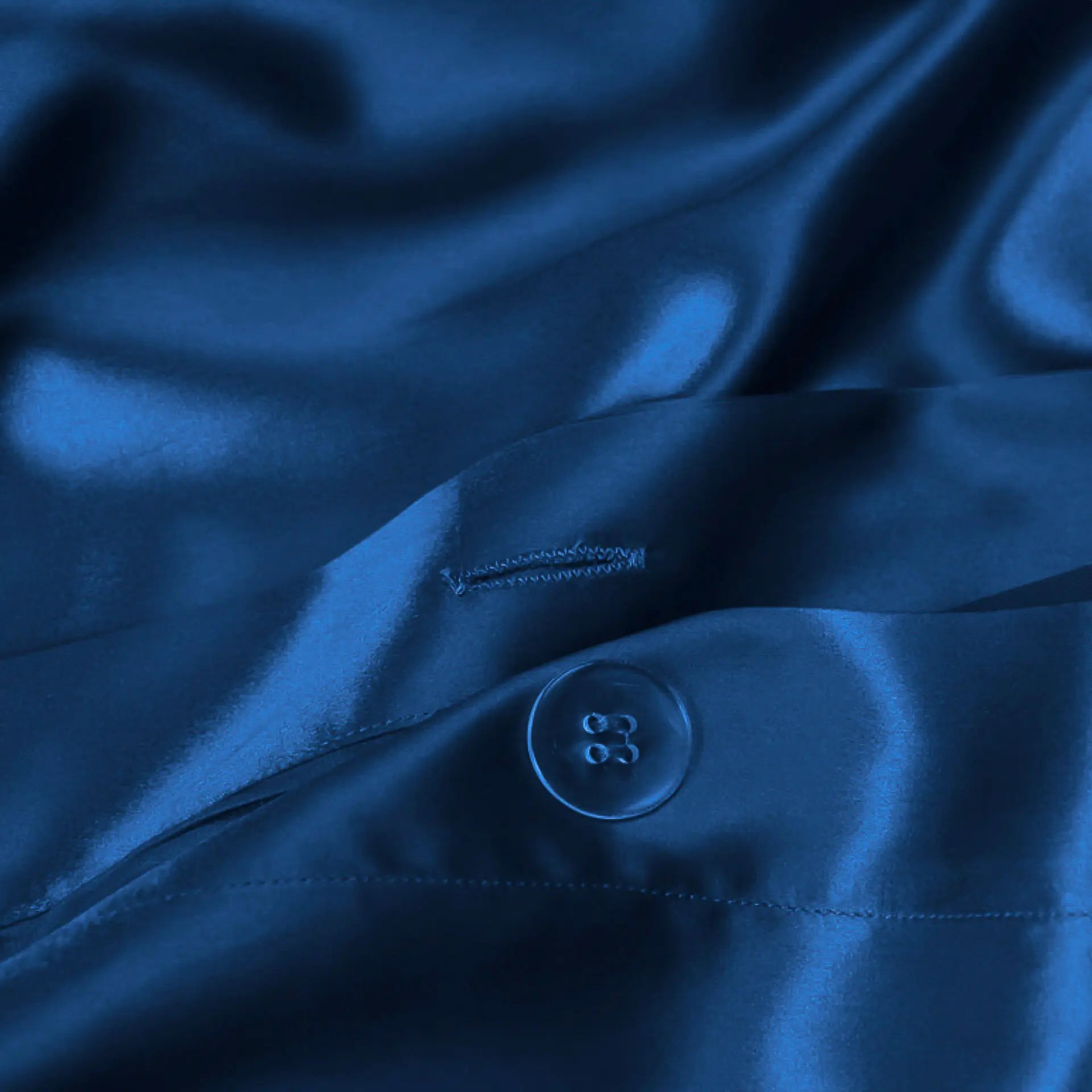 Silk Duvet Cover (Blue)