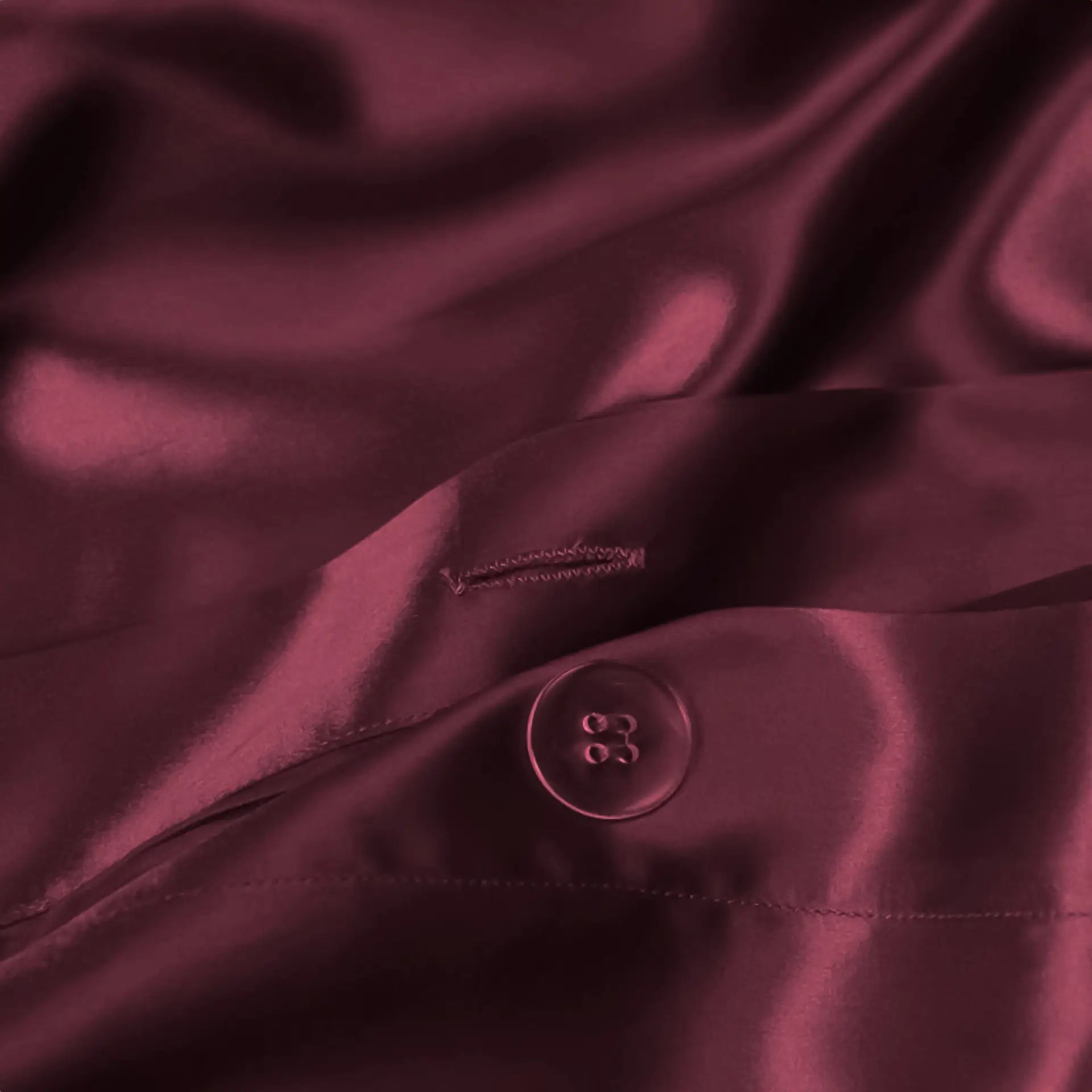 Silk Duvet Cover (Bordeaux)