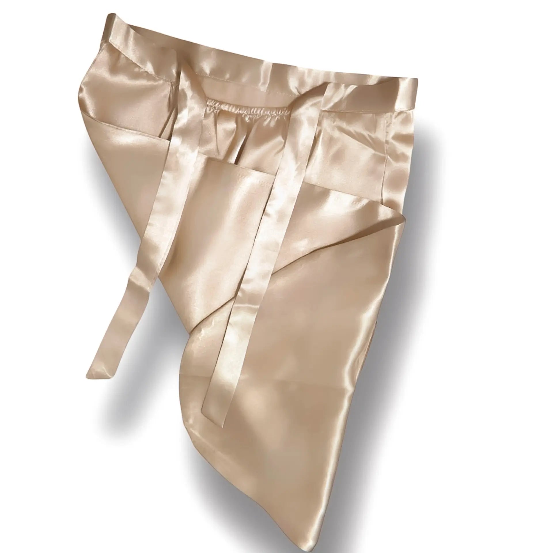 Cuffia in seta Lunga (Beige)