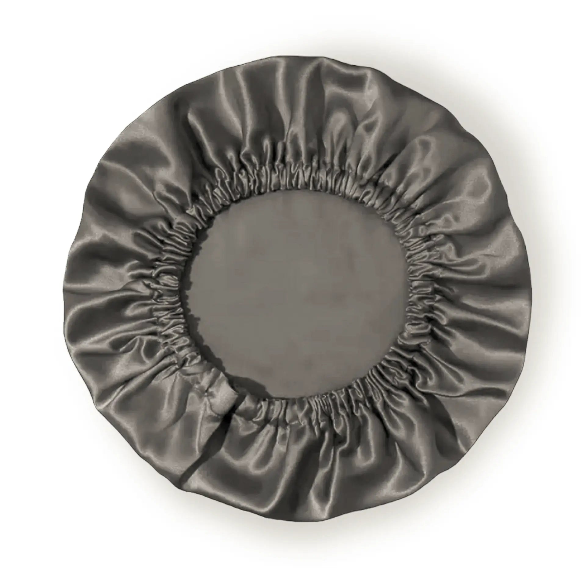 Cuffia in seta Grande (Grigio scuro)