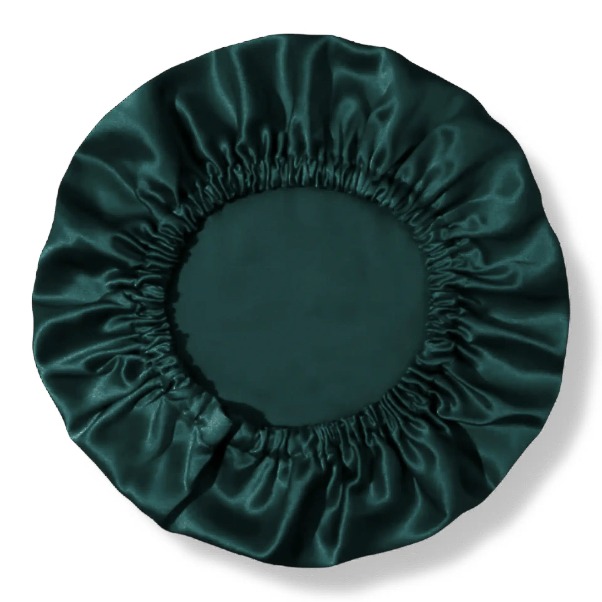 Cuffia in seta Grande (Verde scuro)
