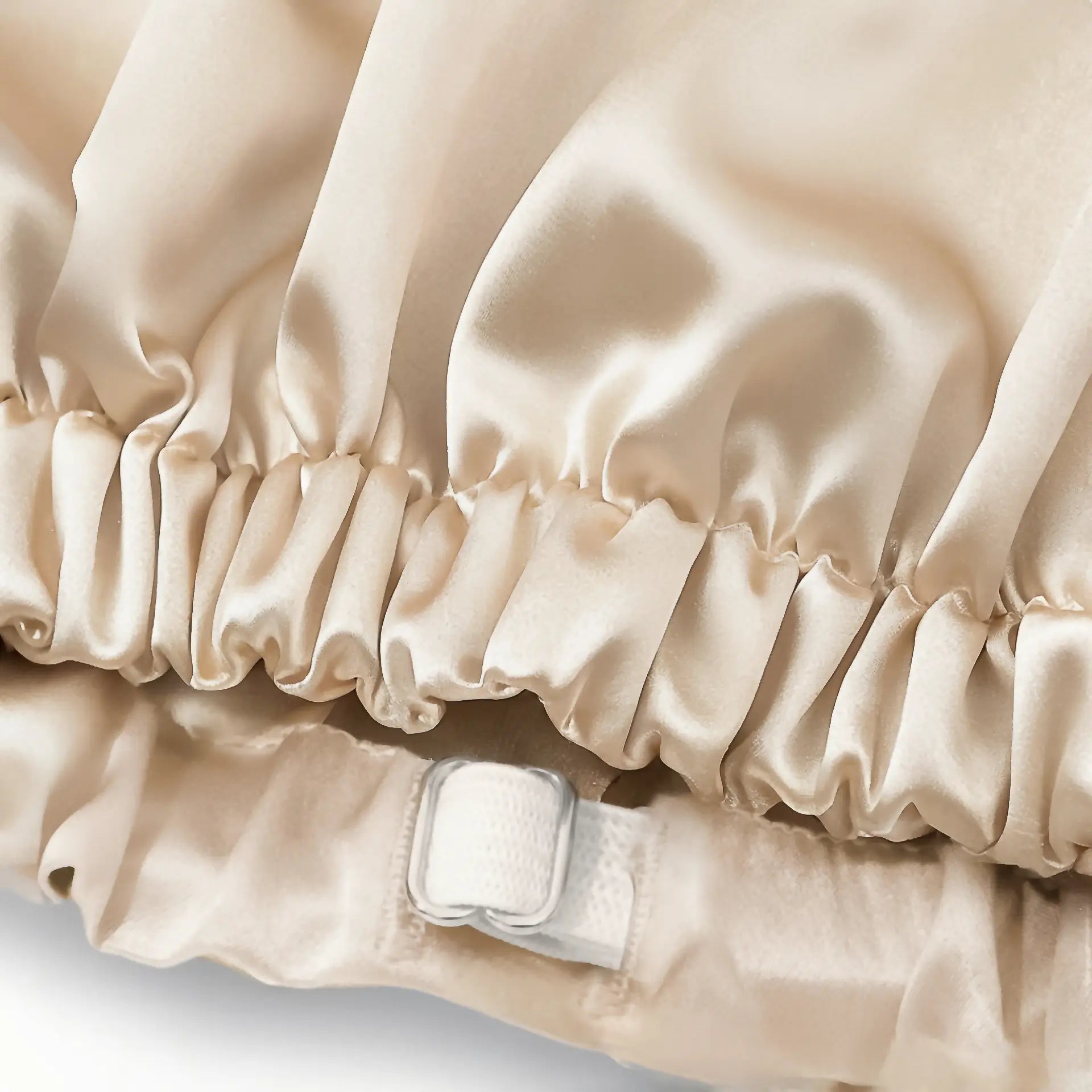 Cuffia in seta (Beige)