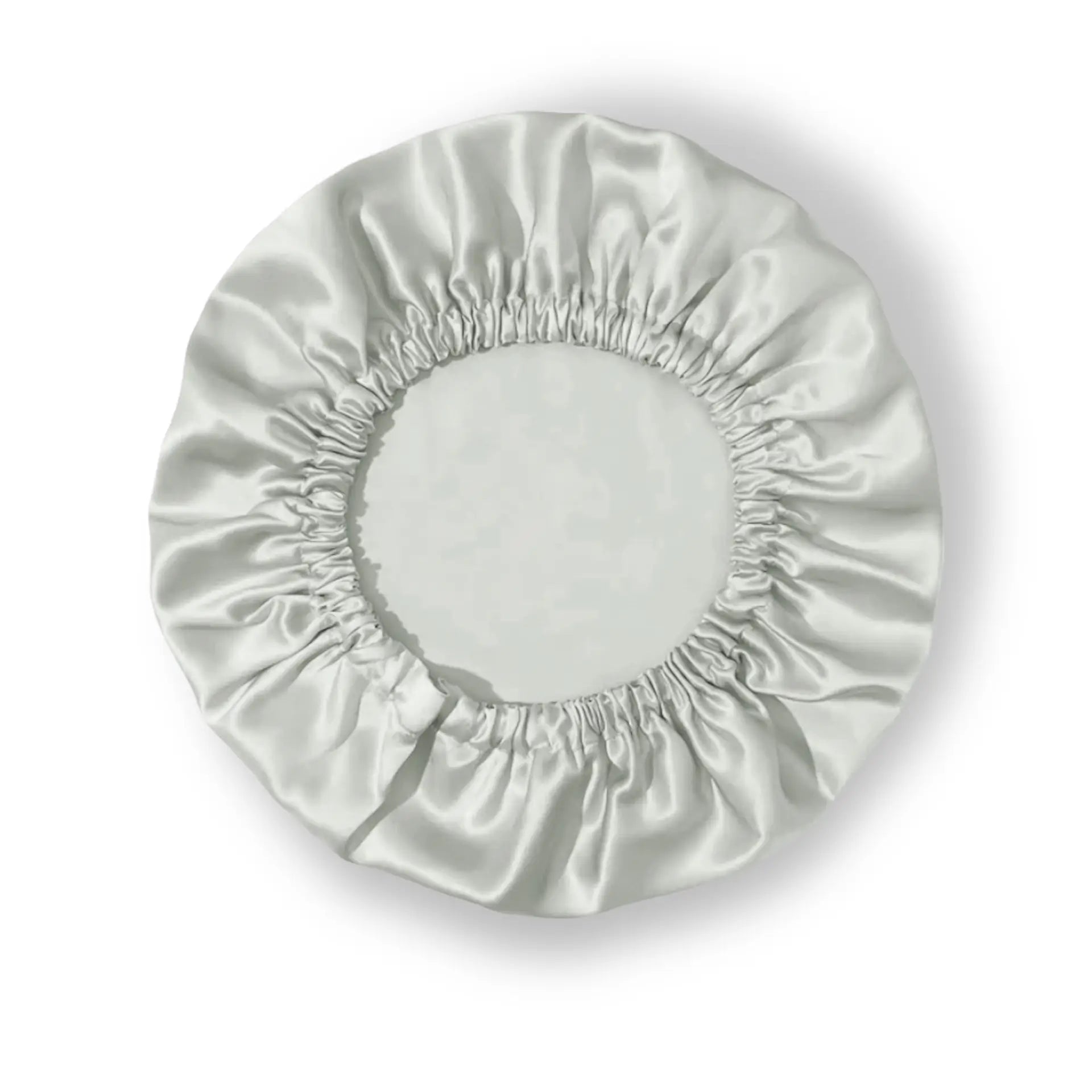 Cuffia in seta (Argento)