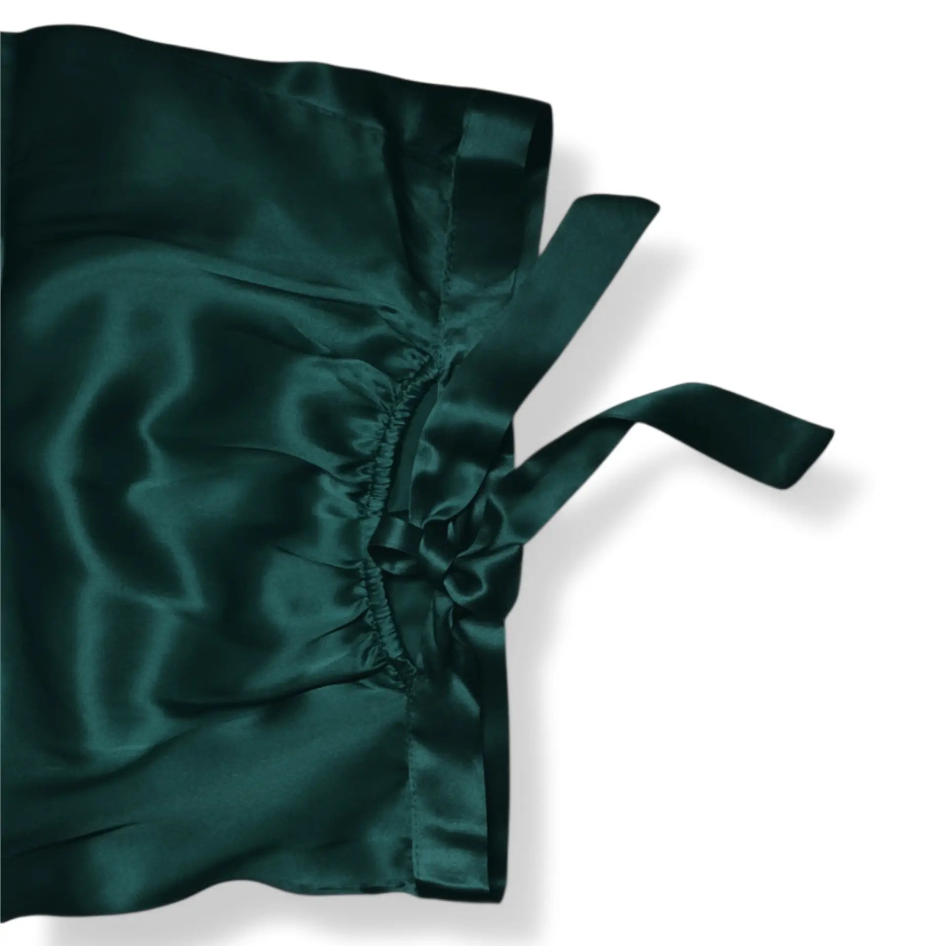 Cuffia in seta Lunga (Verde scuro)