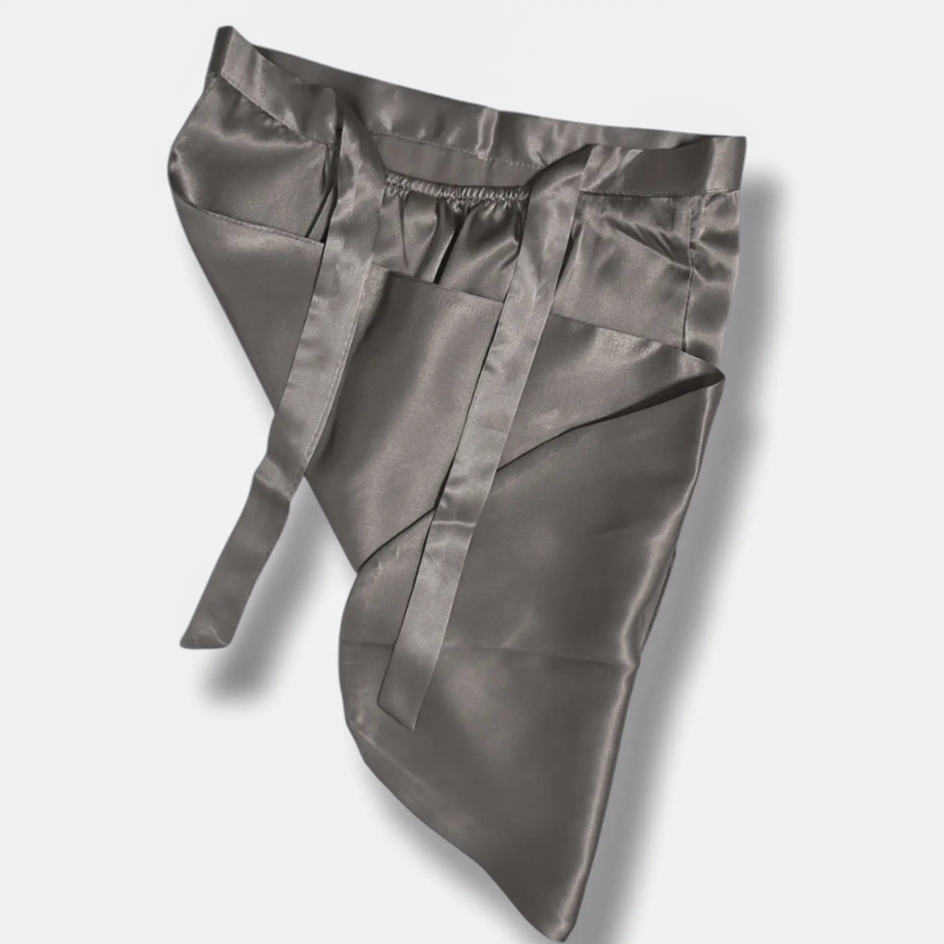 Cuffia in seta Lunga (Grigio scuro)