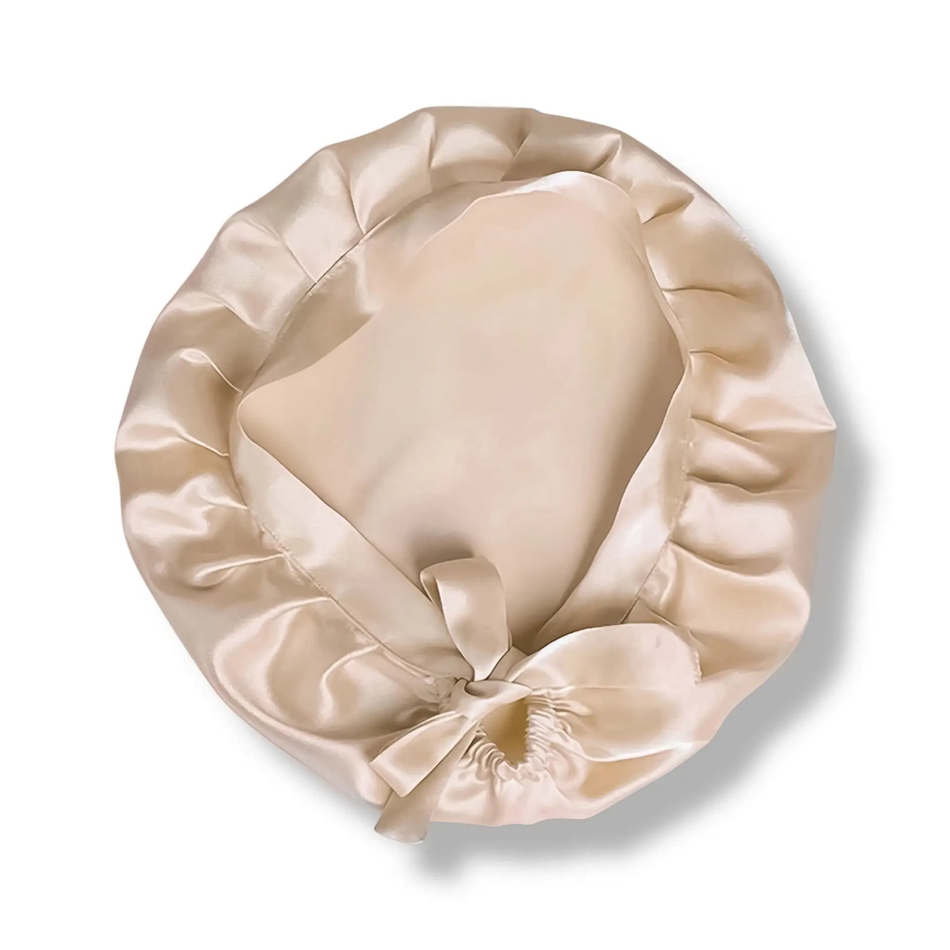 Cuffietta in seta (Beige)