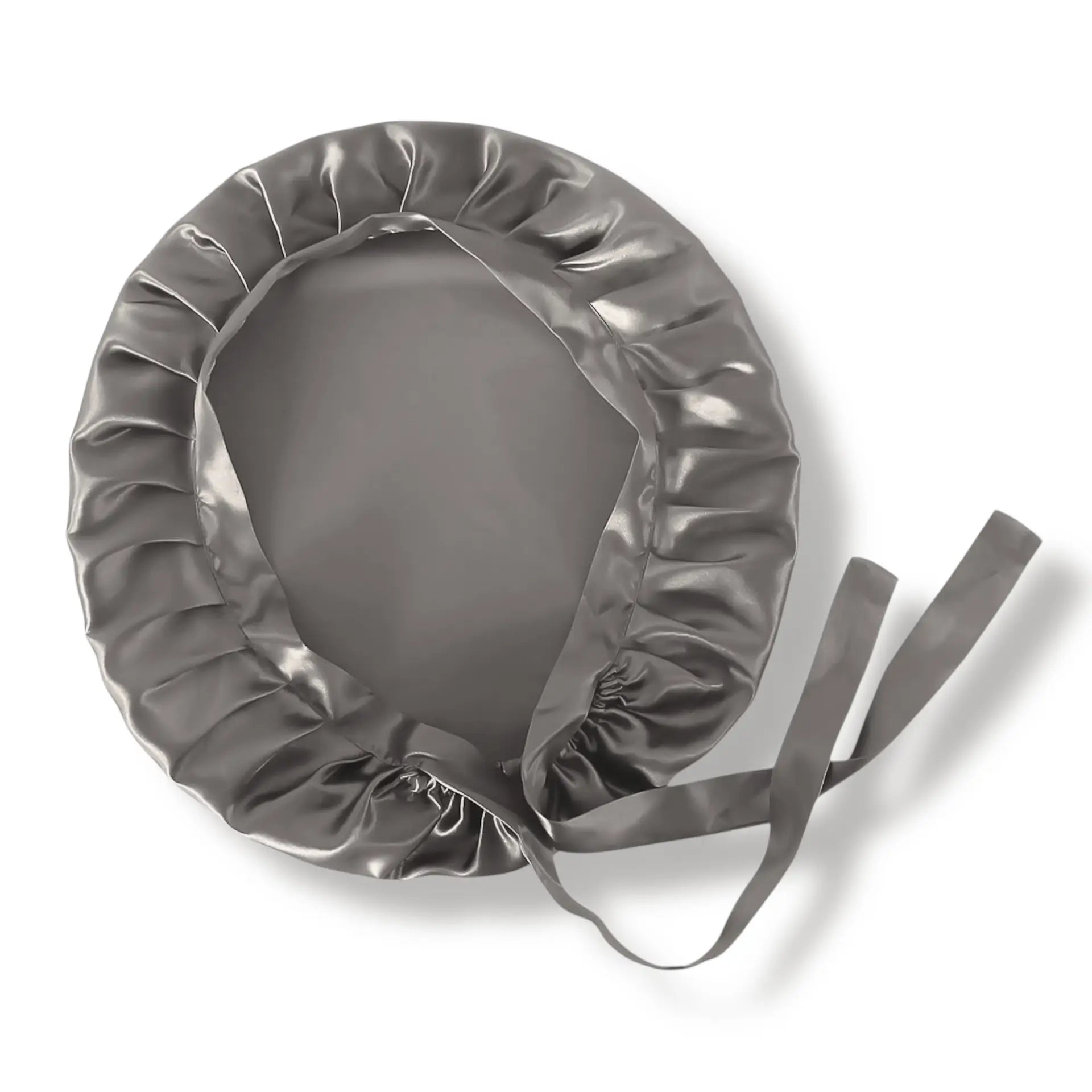 Cuffietta in seta (Grigio scuro)
