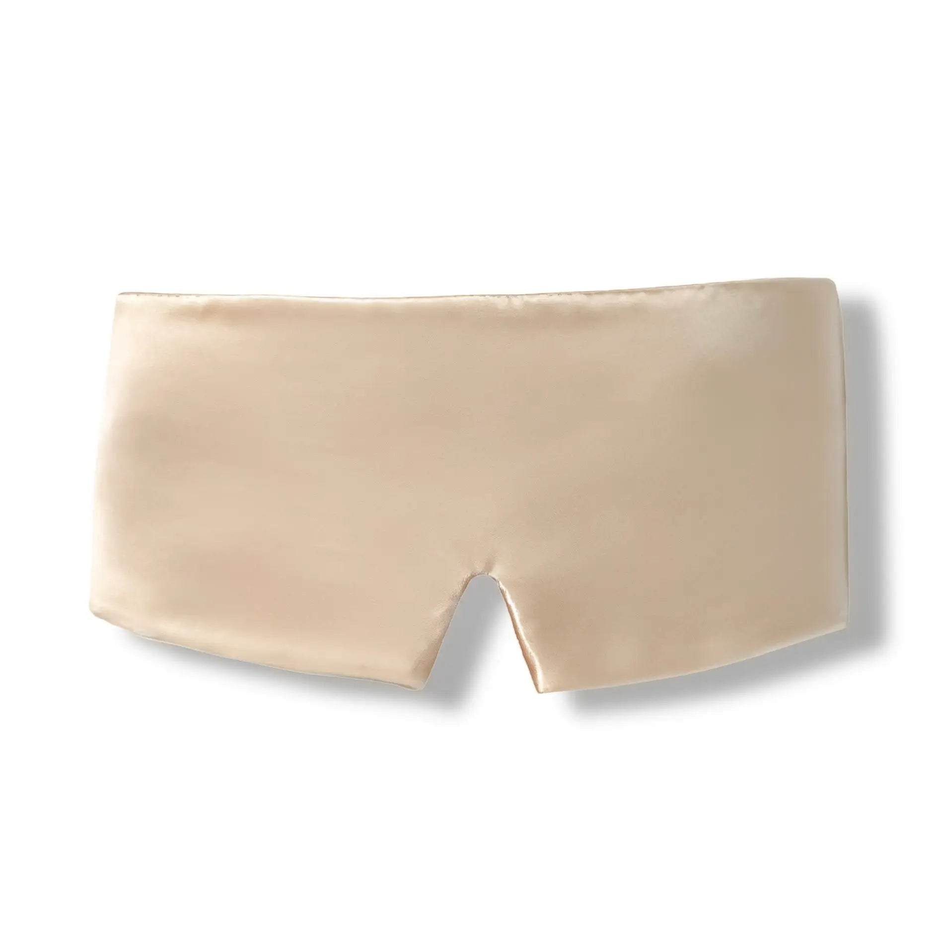 Silk Blindfold Mask (Beige)