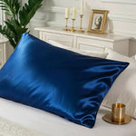 Silk Pillow case - Breathable &amp; Gentle on Skin | Swiss Silk Boutique - Silk Pillowcase (Blue) - PSBoutique.ch - &lt;p&gt;&lt;strong&gt;Silk Pillow case –...