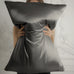 Silk Pillowcase (Dark Grey) Pure Silk Boutique Switzerland