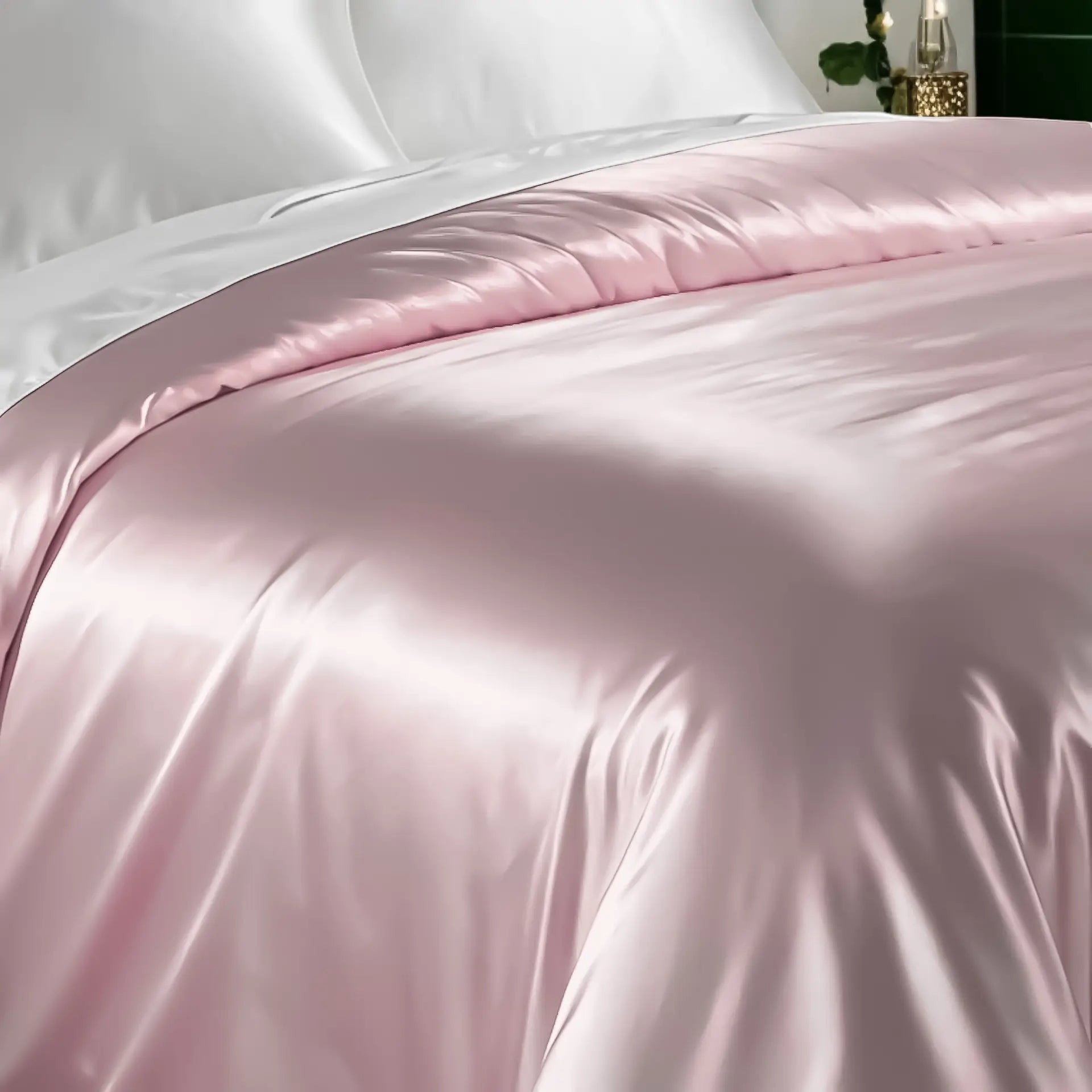 Silk bedding Silk Duvet Cover (Pink) buy in Swiss Silk Boutique psboutique.ch