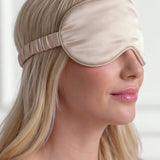 Silk Eye Mask (Beige)
