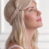 Silk Eye Mask (Beige)