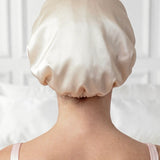 Silk Hair Bonnet (Beige)
