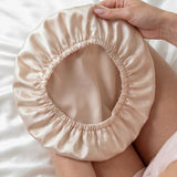Silk Hair Bonnet (Beige)