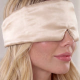 Silk Sleep Mask (Beige)