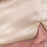 Silk Sleep Mask (Beige)