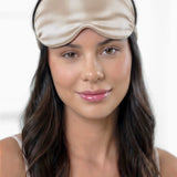 Seiden Augenmaske (Beige)
