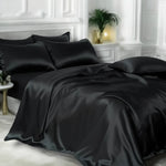Black Duvet Cover % Sale| Pure Silk | Bold, Silky & Timelessly Chic | psboutique.ch
