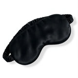 Maschera occhi in seta per uomo (Nero)
