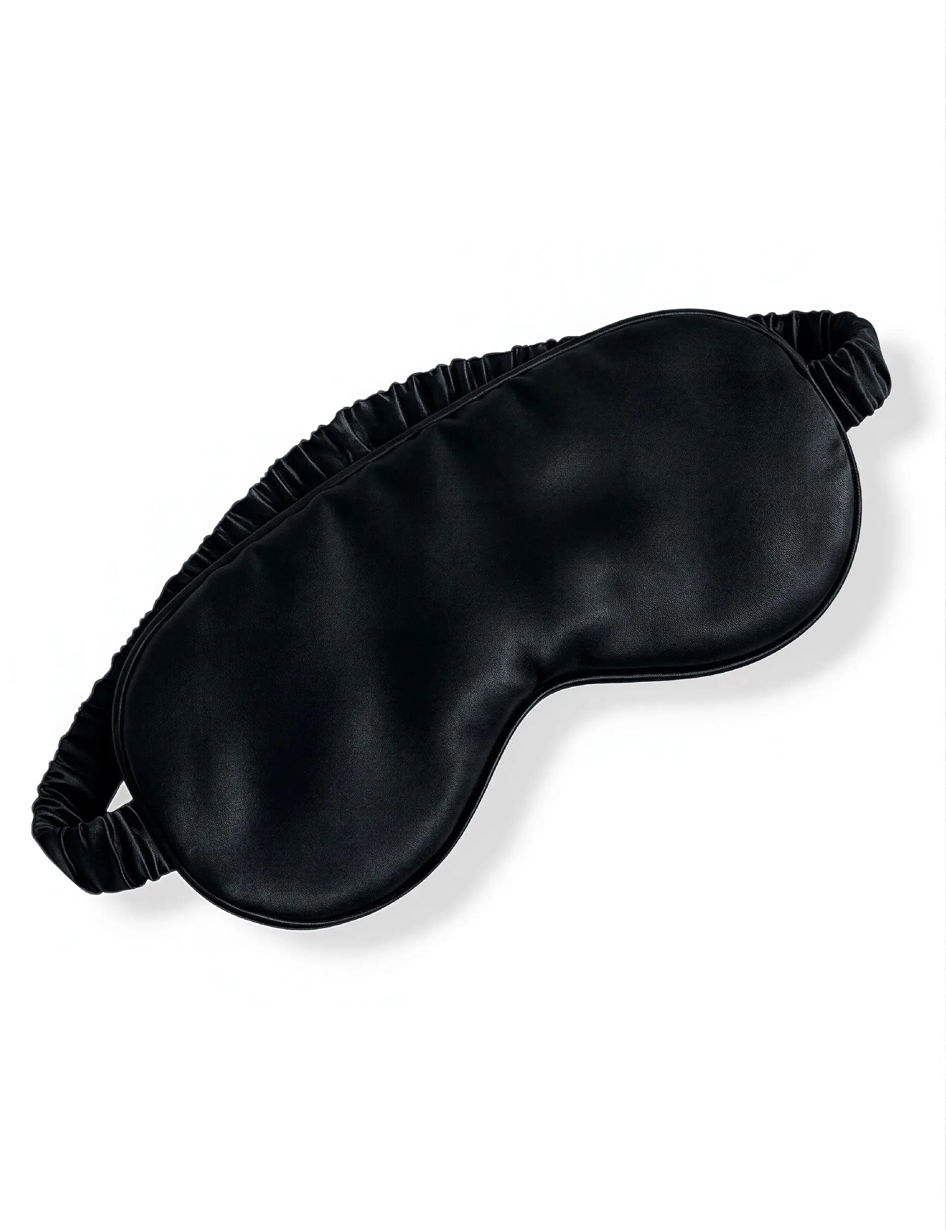 Maschera occhi in seta (Nero)