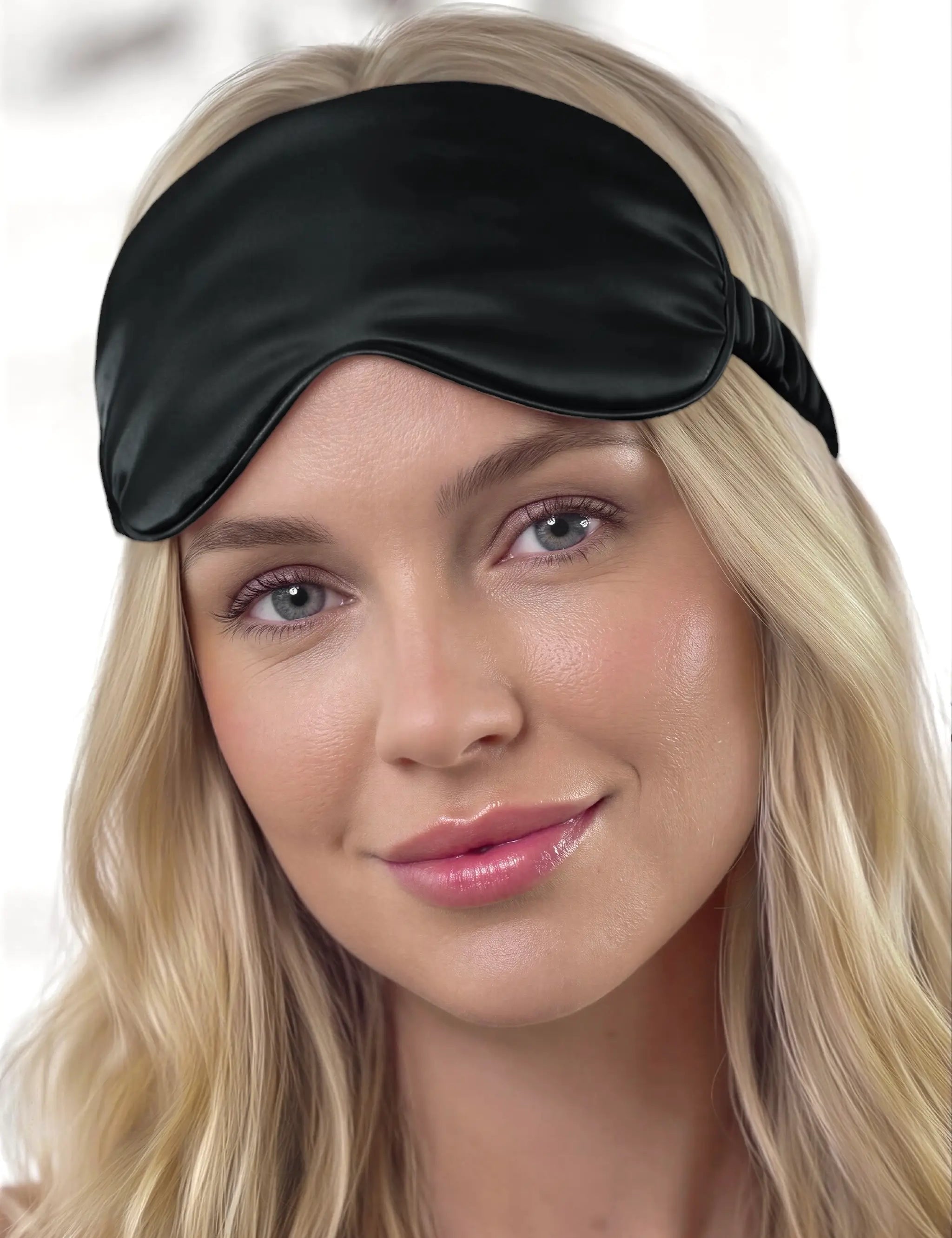 Silk Eye Mask (Black)