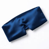 Maschera per dormire in seta (Blu)
