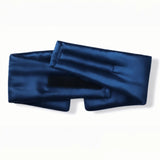 Maschera per dormire in seta (Blu)