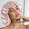 Bonnet for Hair 100% Silk (Pink) Large Bonnet for Full Coverage Protection | psboutique.ch