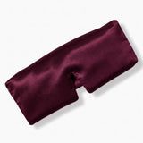 Maschera per dormire in seta (Bordeaux)