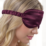 Silk Eye Mask (Bordeaux)