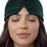 Silk Sleep Mask (Dark Green)