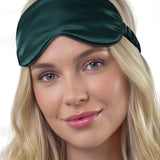 Silk Eye Mask (Dark Green)