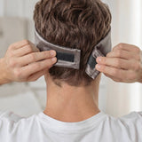 Masque de sommeil en soie pour homme (Gris)