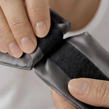 Maschera per dormire in seta per uomo (Grigio)