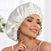 Hair Bonnet for Curly Hair  (Ivory White) Extra Room & Protection for Natural Volume | psboutique.ch
