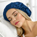 Silk Hair Bonnet for Sleeping (Navy Blue) Soft Elastic Fit for Peaceful Nights | psboutique.ch