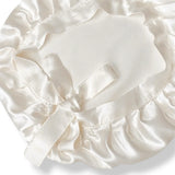 Cuffia di seta da annodare (Bianco Avorio)