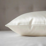 2 Silk Pillowcases Set (Ivory White)