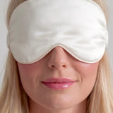 Silk Sleep Mask (Ivory White)