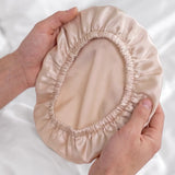 Men's Silk Hair Bonnet (Beige)